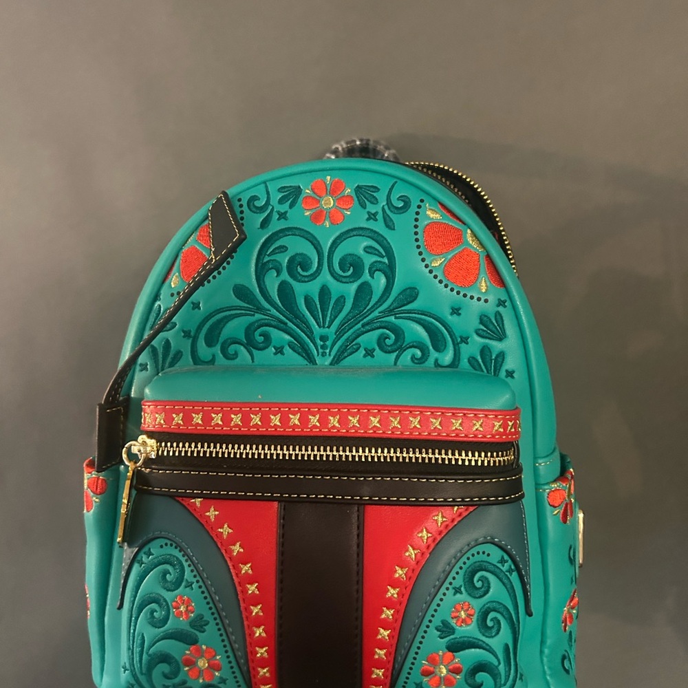Loungefly Sugar Skull Boba Fett backpack - new with tags